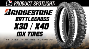 Motocross riepas - Bridgestone X30 un X40